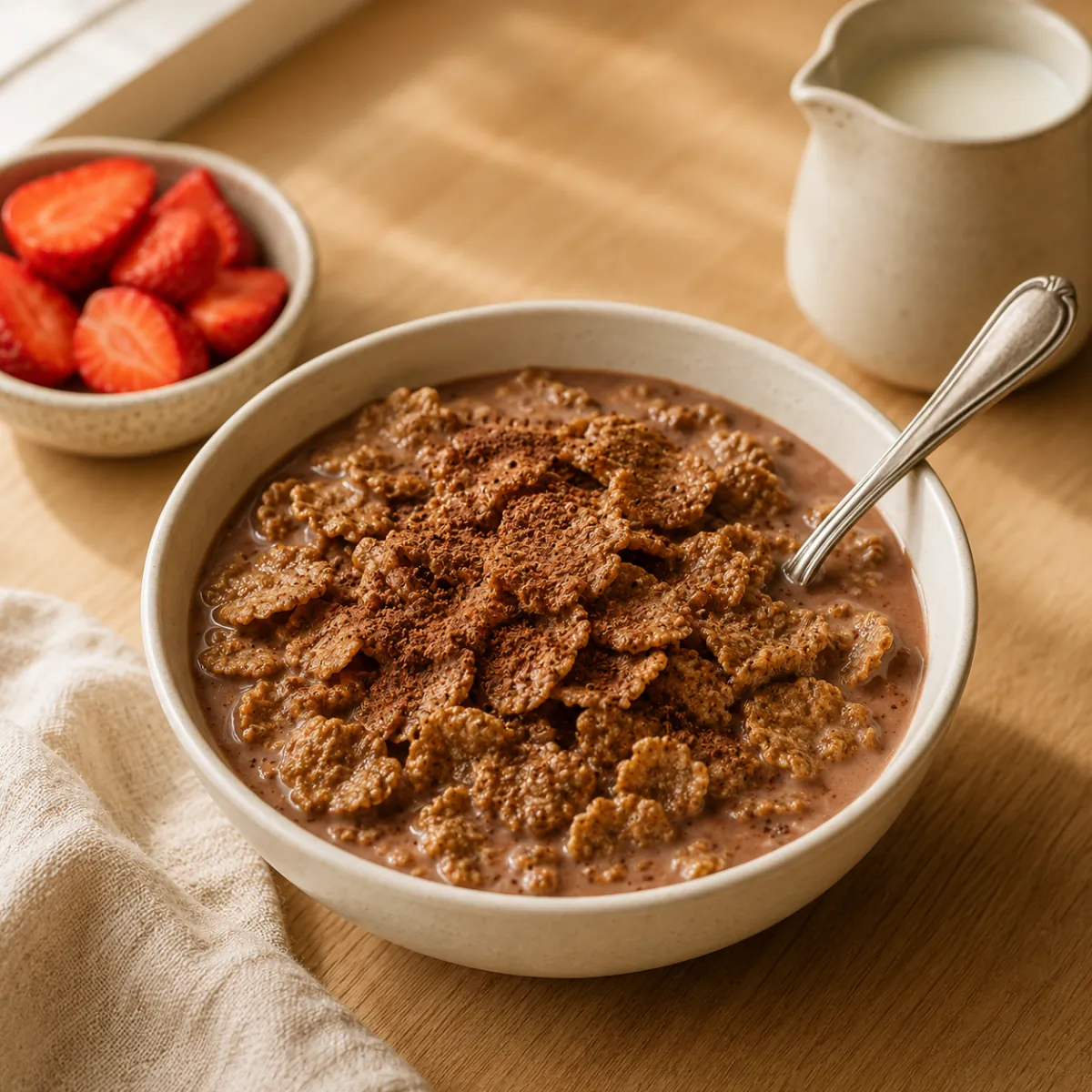 Besten Kids servido sobre cereal con leche
